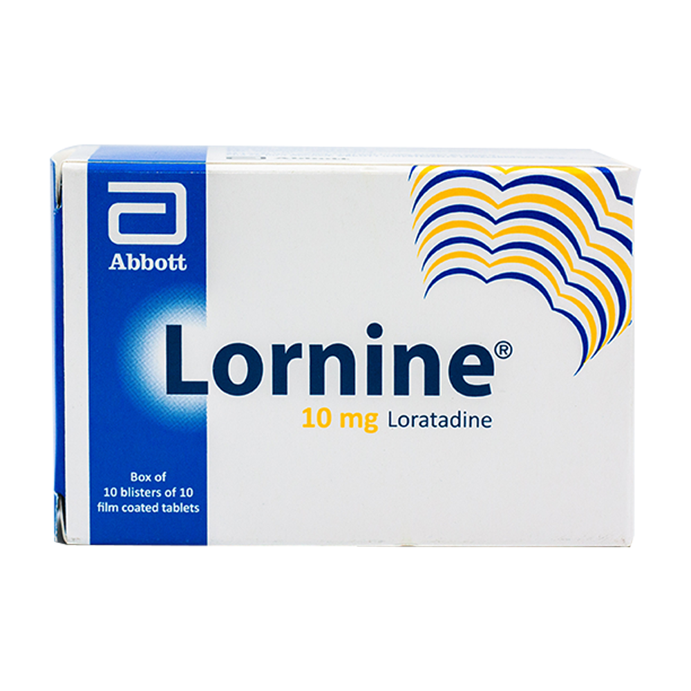 Lornine loratadin 10mg abbott (hộp/100viên nén)-0