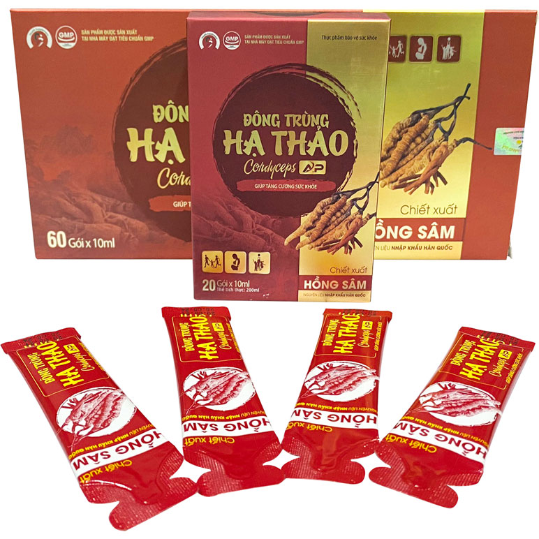 Nước Tăng Cường Sức Khỏe Đông Trùng Hạ Thảo Cordyceps AP (H/60g/10ml)-2