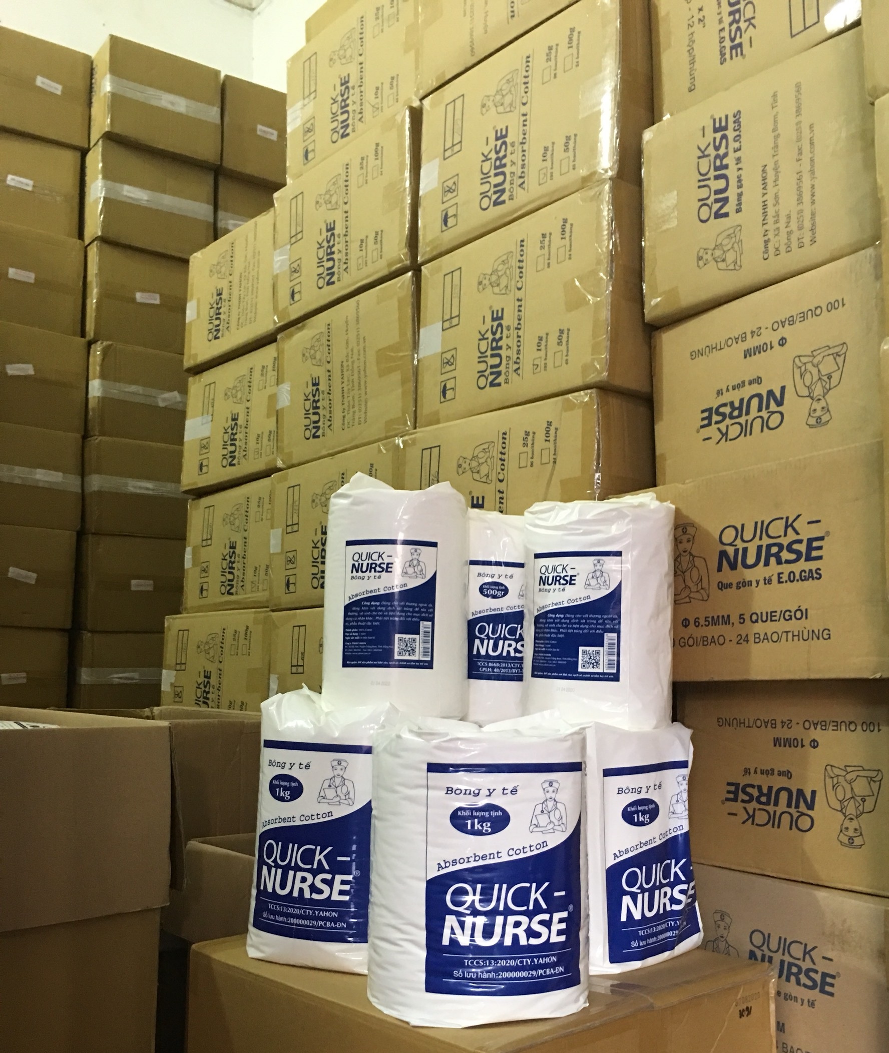 Bông y tế Quick Nurse (Gói lớn)