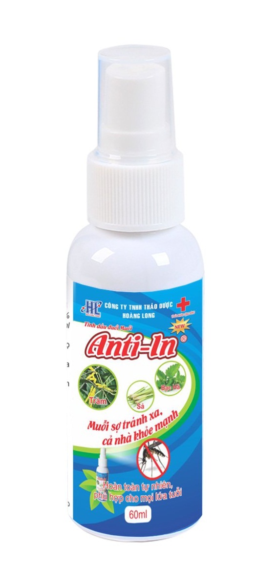 Tinh Dầu Đuổi Muỗi Anti-In Hoàng Long (C/60ml)-2