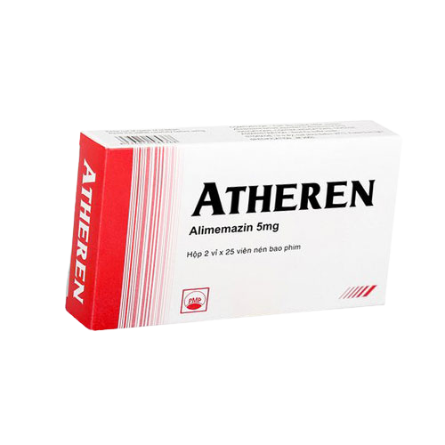 Atheren alimemazin 5mg pymepharco (h/50 viên nén)-0