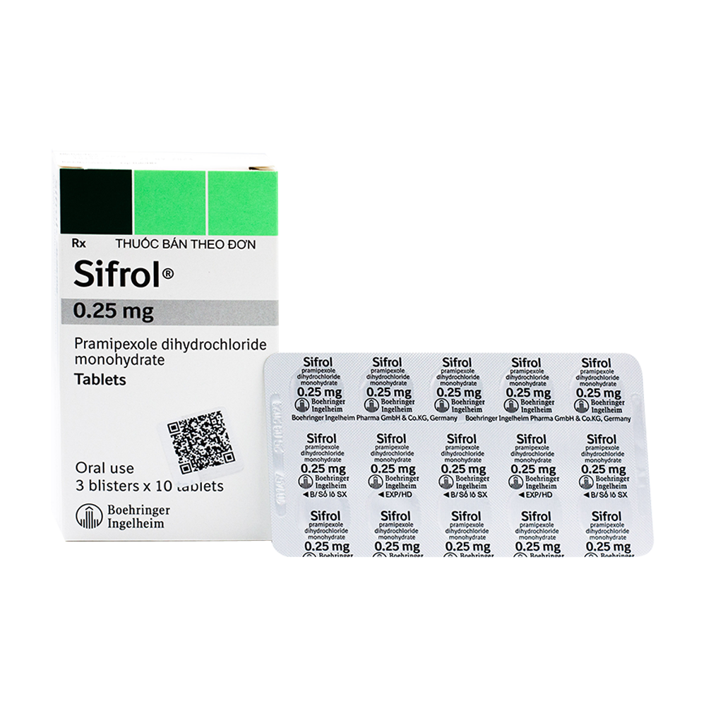 Sifrol 0.25mg boehringer ingelheim (h/30v)-1