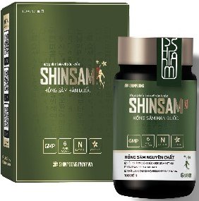 Tăng cường sức khỏe hồng sâm shinsam shinpoong (c/180v)