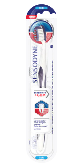 Bàn chải đánh răng sensodyne senstivty gum soft gsk (cây)