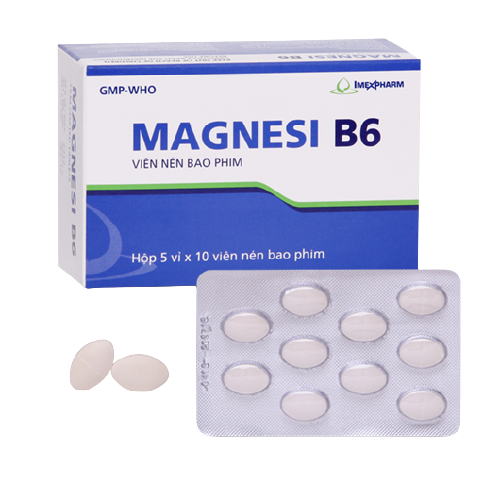 Magnesi b6 imexpharm (h/100 viên nén)-0