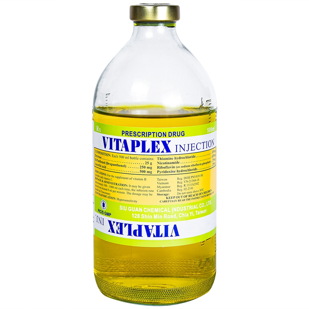 Vitaplex injection siu guan chemical (c/500ml)