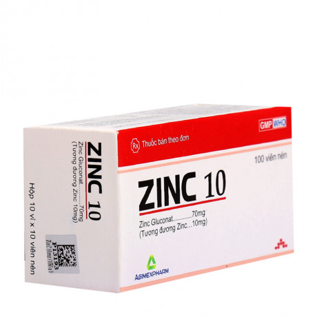 ZinC 10 Zinc gluconat 70mg Agimexpharm (H/100V)-0