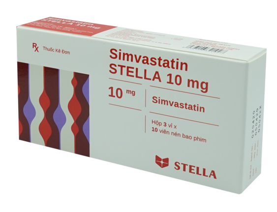 Simvastatin 10mg stella (h/30v)