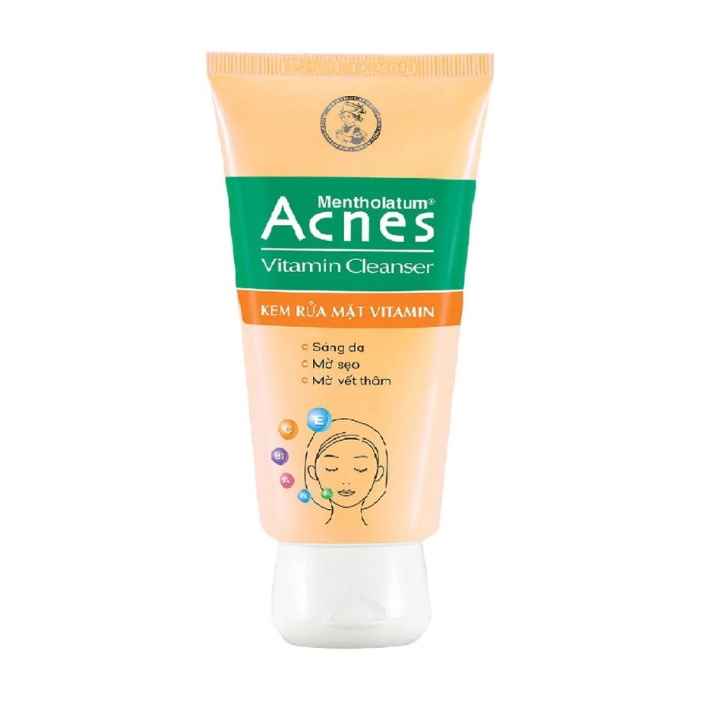 Sữa rửa mặt acnes vitamin cleanser rohto (t/50gr)