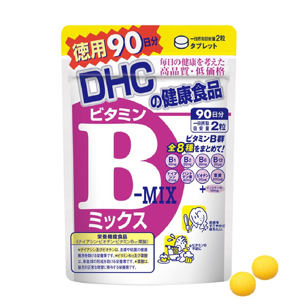 Bổ sung vitamin dhc vitamin b mix 90 ngày facelabo (g/180v)-0