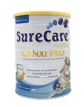 Sữa bột bổ sung canxi sure care canxi pro việt pháp (h/900gr)-0