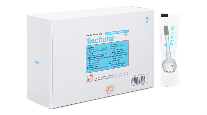 Rectiofar 3ml pharmedic (h/50túi)