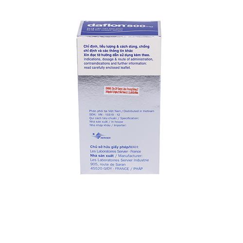 Daflon 500mg Servier (H/60v)-4