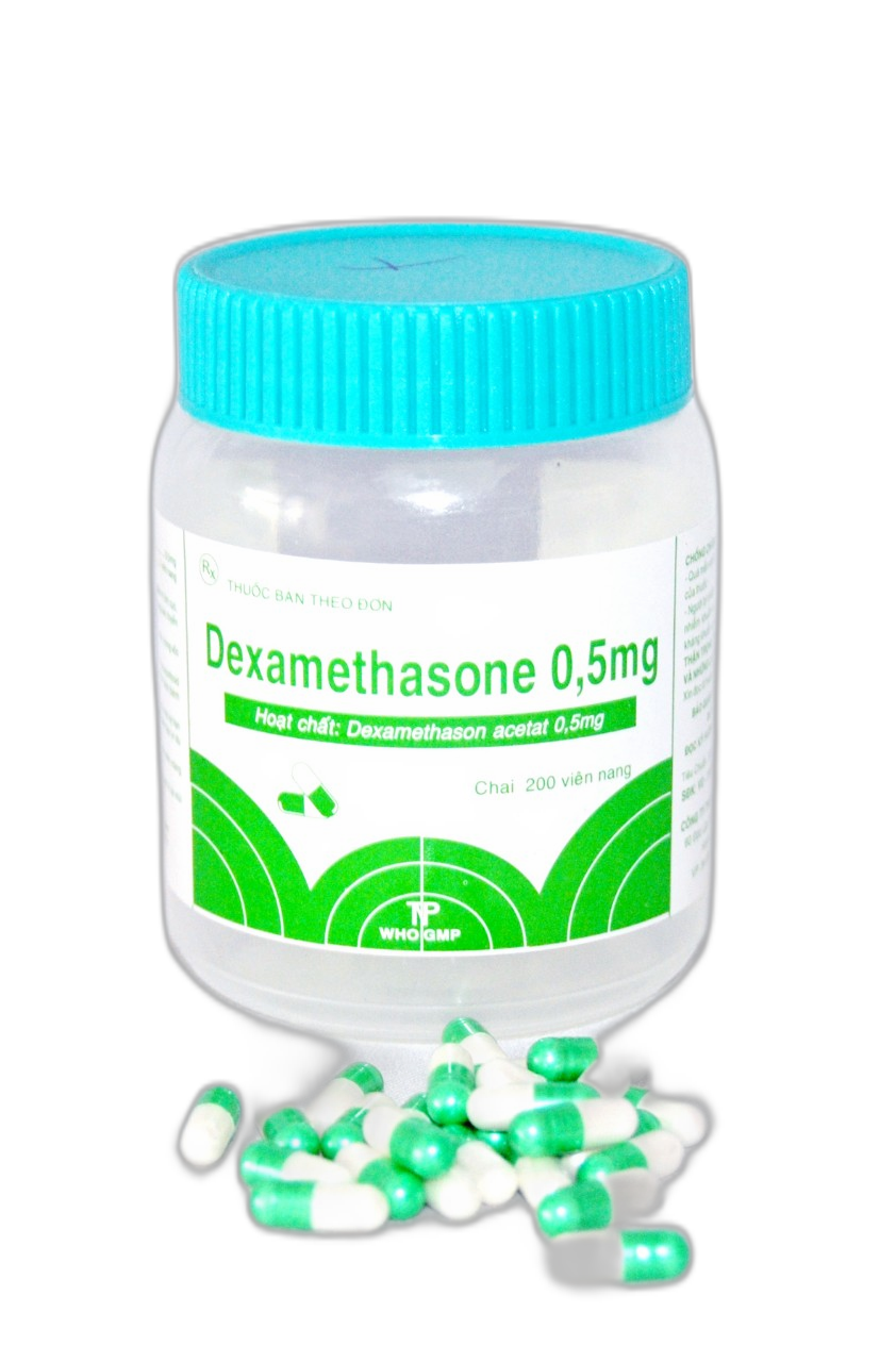 Dexamethasone 0,5mg Thành Nam (c/200v)