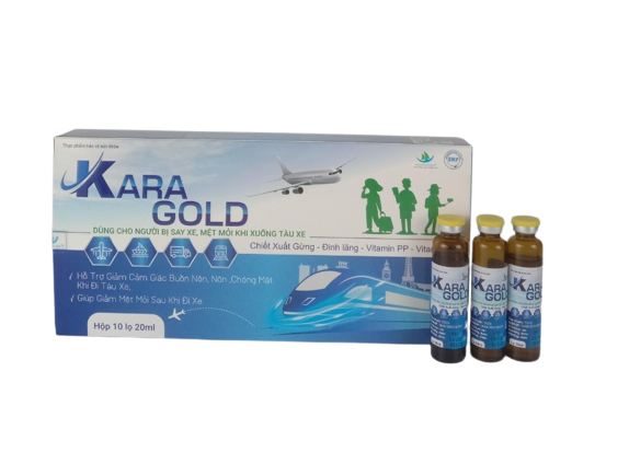 Nước Uống Giảm Mệt Mỏi, Chống Say Tàu Xe Kara Gold TH Pharma (H/10C/20ml) (mẫu ngẫu nhiên)-2