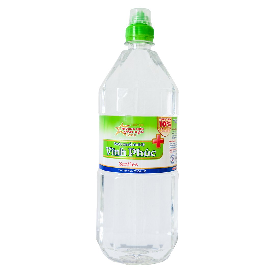 Nước muối sinh lý vĩnh phúc (thùng/12c/1100ml)