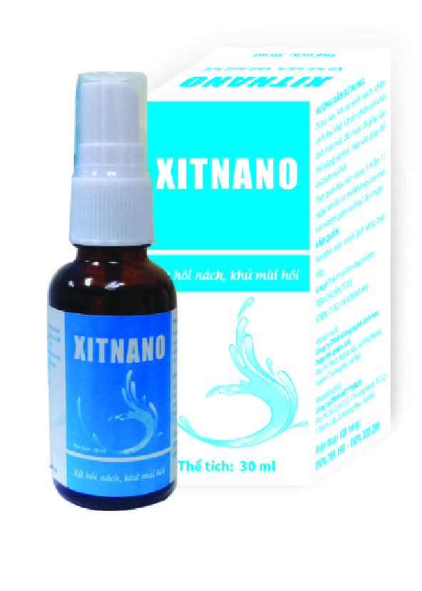 Xịt Hôi Nách, Hôi Chân, Khử Mùi Hôi Xitnano Mtphaco (C/30ml) (Mẫu ngẫu nhiên)