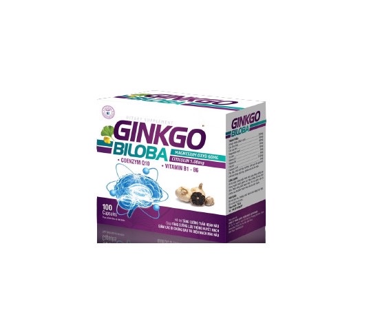 Ginkgo biloba with coenzyme q10 mediusa (h/100v)