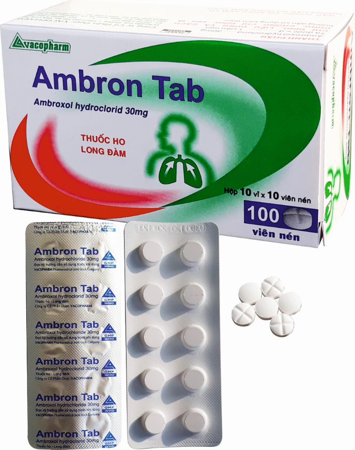 Ambron tab ambroxol 30mg vacopharm (h/100v)-0