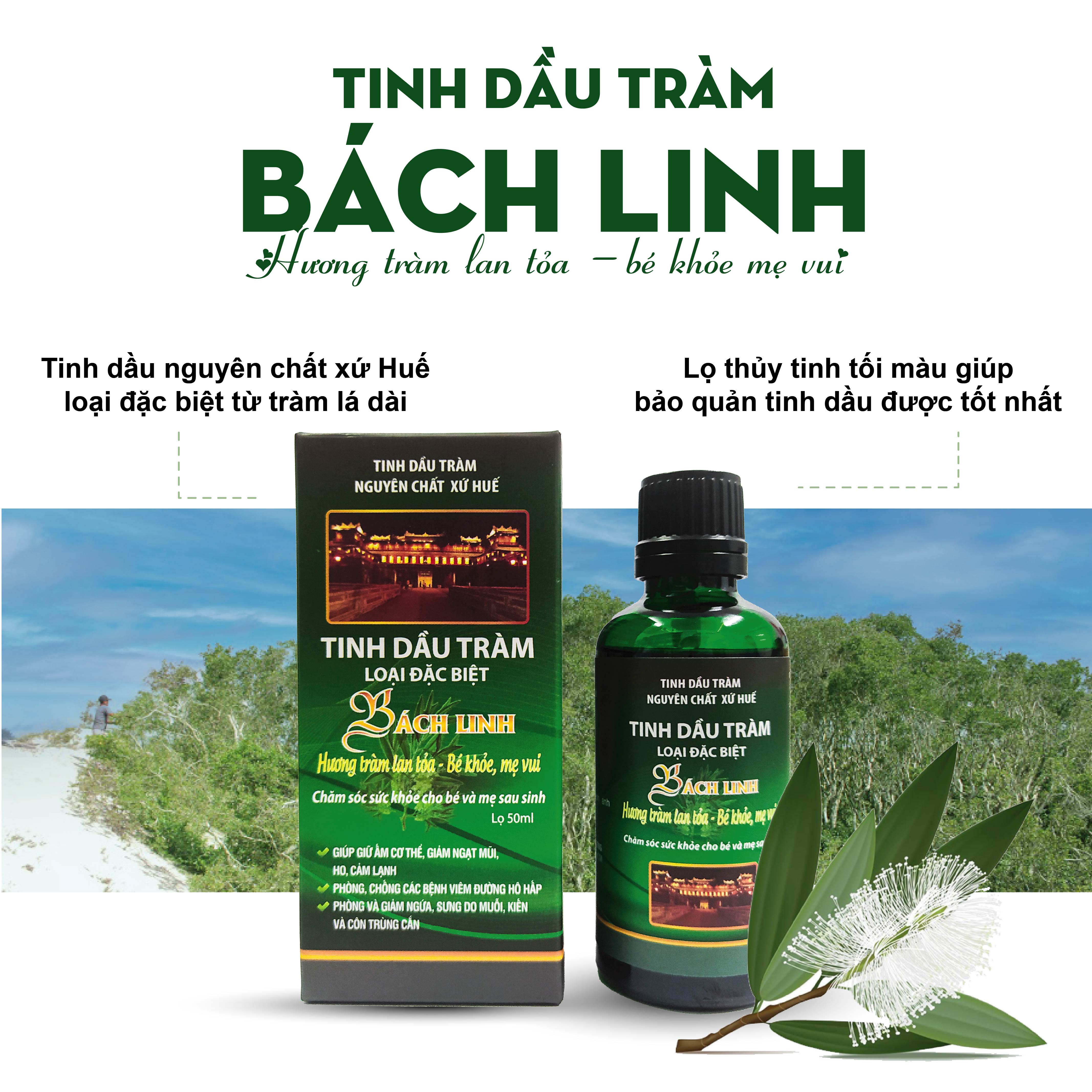 Tinh dầu Tràm Bách Linh Cung Đình Vỹ Dạ (c/50ml)