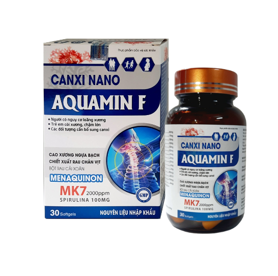 Bổ sung canxi Canxi Nano Aquamin F Mediphar (C/30V)-0