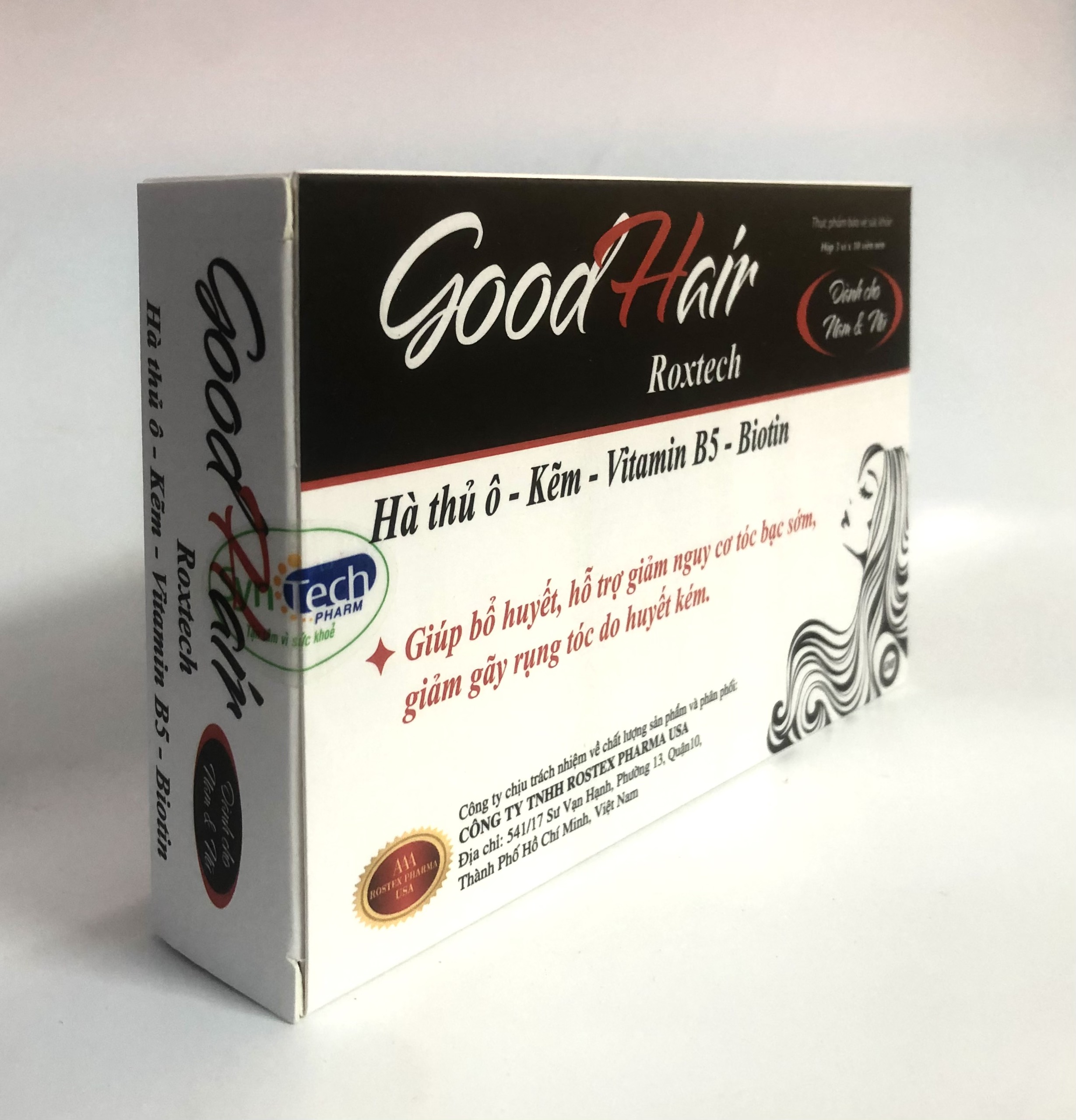 Giảm nguy cơ tóc bạc sớm Good hair Roxtech HD (H/30V)-2