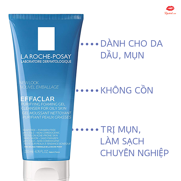 Sữa Rửa Mặt da dầuLaroche Posay (T/200ml)