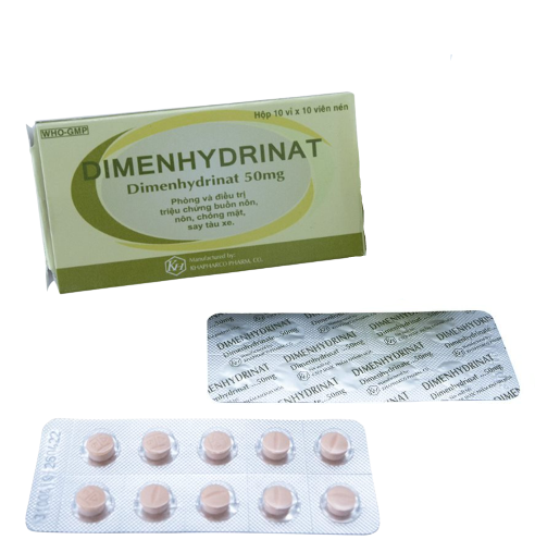 Dimenhydrinat 50mg kharphaco (h/100v)-0