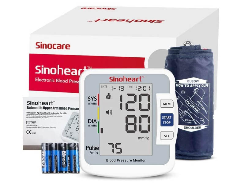 MÁY ĐO HUYẾT ÁP SINOCARE CÔNG NGHỆ ĐỨC SẢN XUẤT ĐẠT CHUẨN QUỐC TẾ