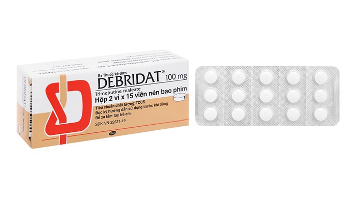 Debridat trimebutine 100mg pfizer (h/30v)-1