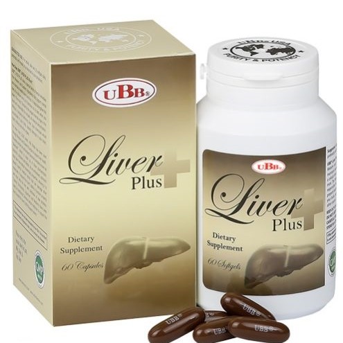 Hỗ trợ điều trị gan liver plus ubb (c/60v)