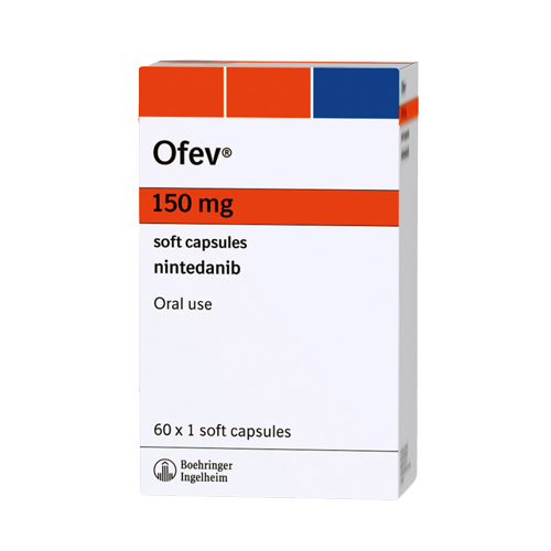 Ofev nintedanib 150mg boehringer (h/60v)