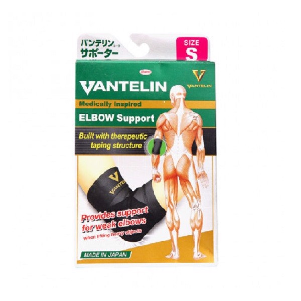 Băng bảo vệ khủyu tay vantelin elbow support size S 19-22cm (h/1c)