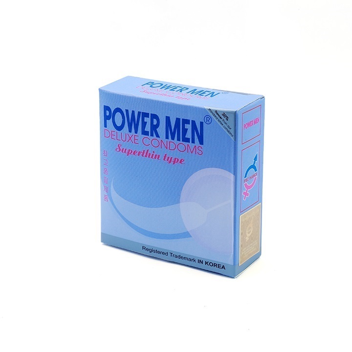 Bao cao su Siêu mỏng Powermen (H/3C)-1