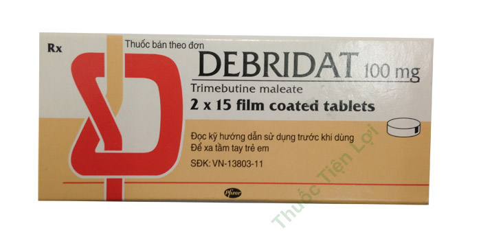 Debridat trimebutine 100mg pfizer (h/30v)-2