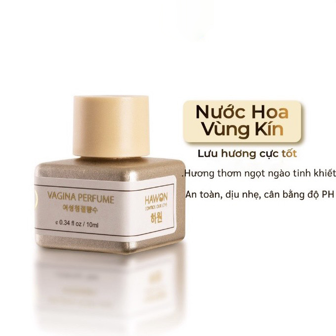 Nước hoa vùng kín hương ngọt ngào Vagina Perfume Hawon (c/10ml)