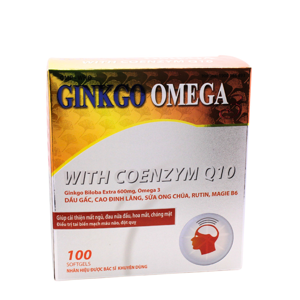 Ginkgo omega 3 with coenzyme q10 enviromega usa pharma (h/100v)