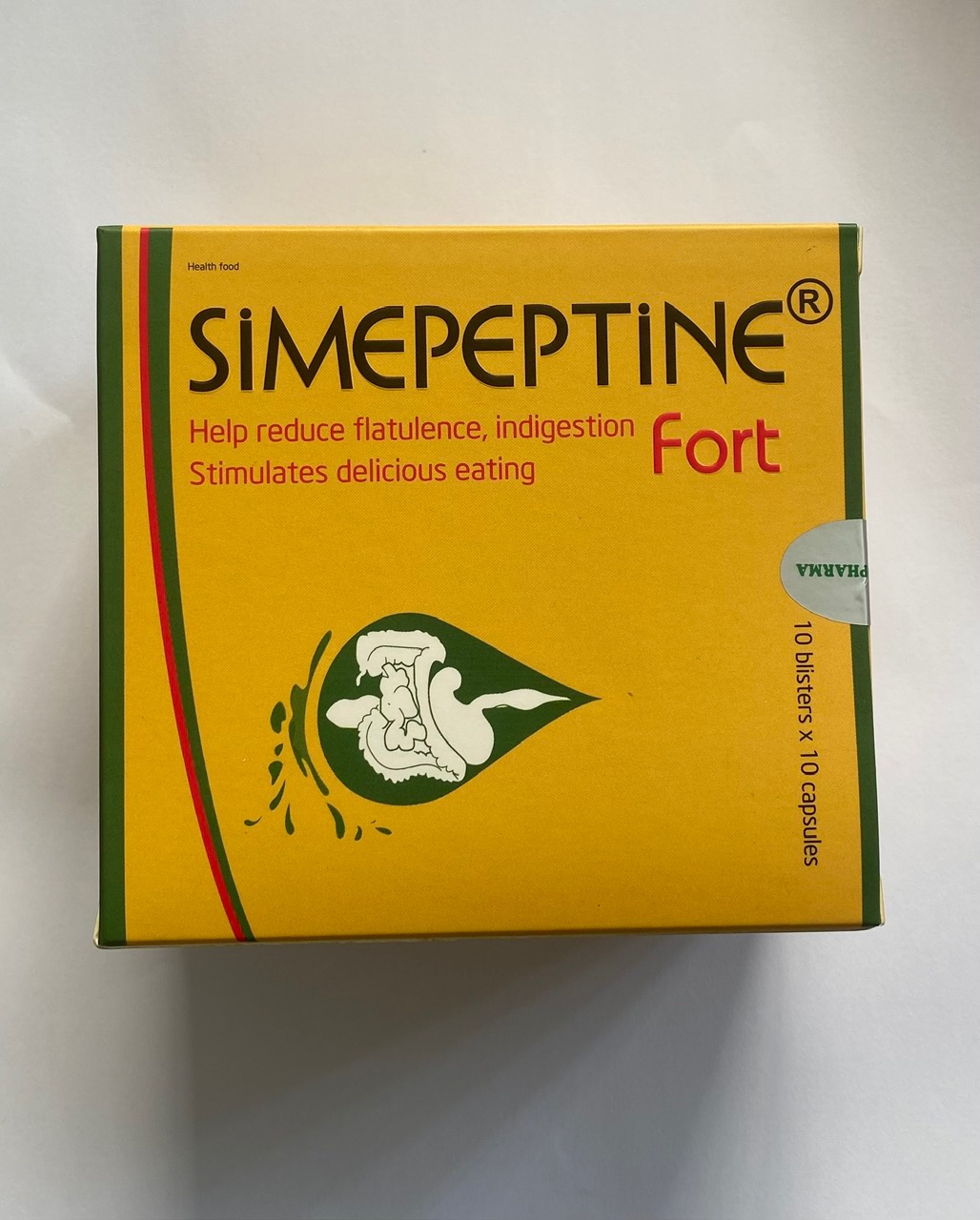 Men tiêu hóa simepeptine fort novamed (h/100v)