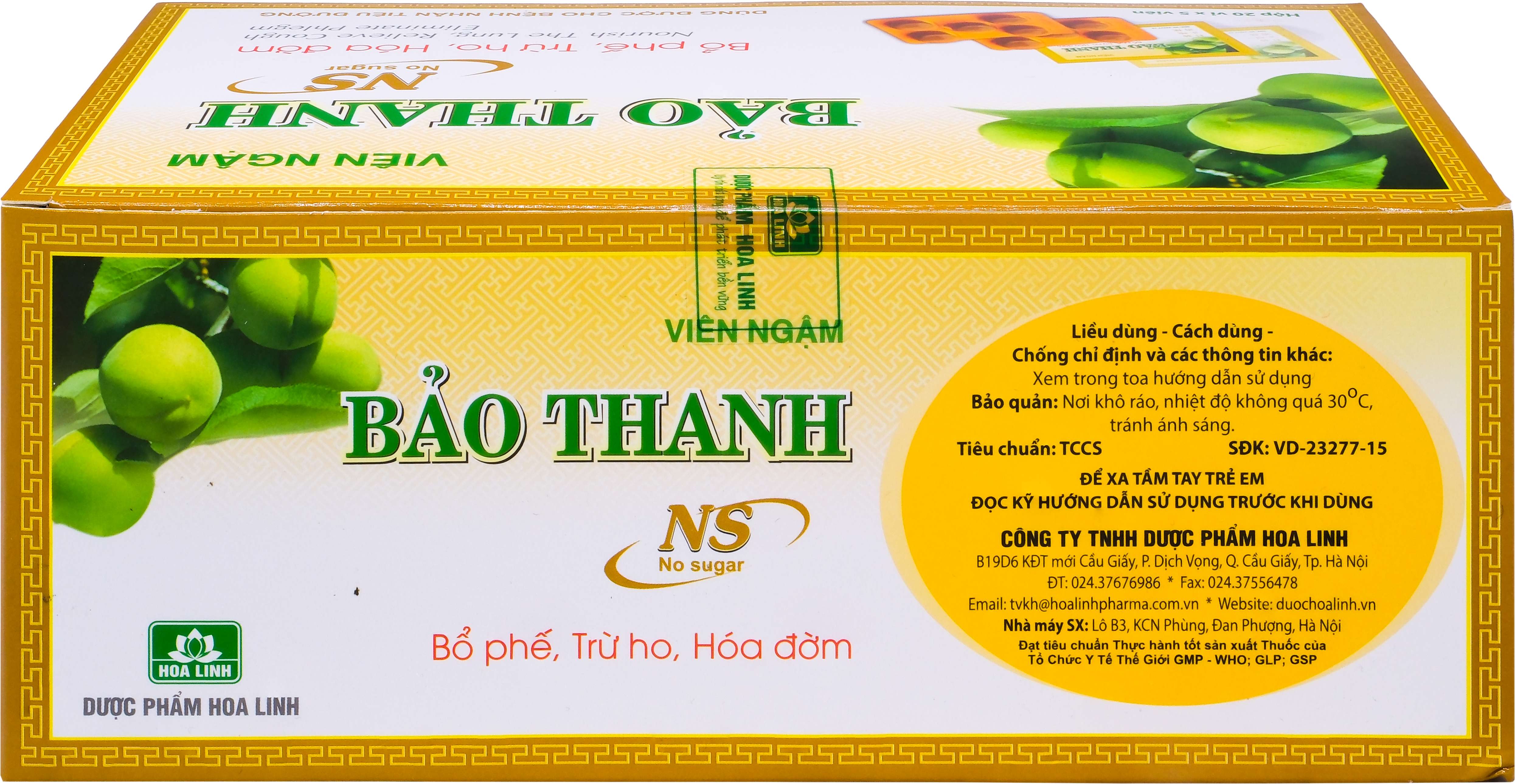 Bảo Thanh ngậm vàng Hoa Linh (h/100v)-4