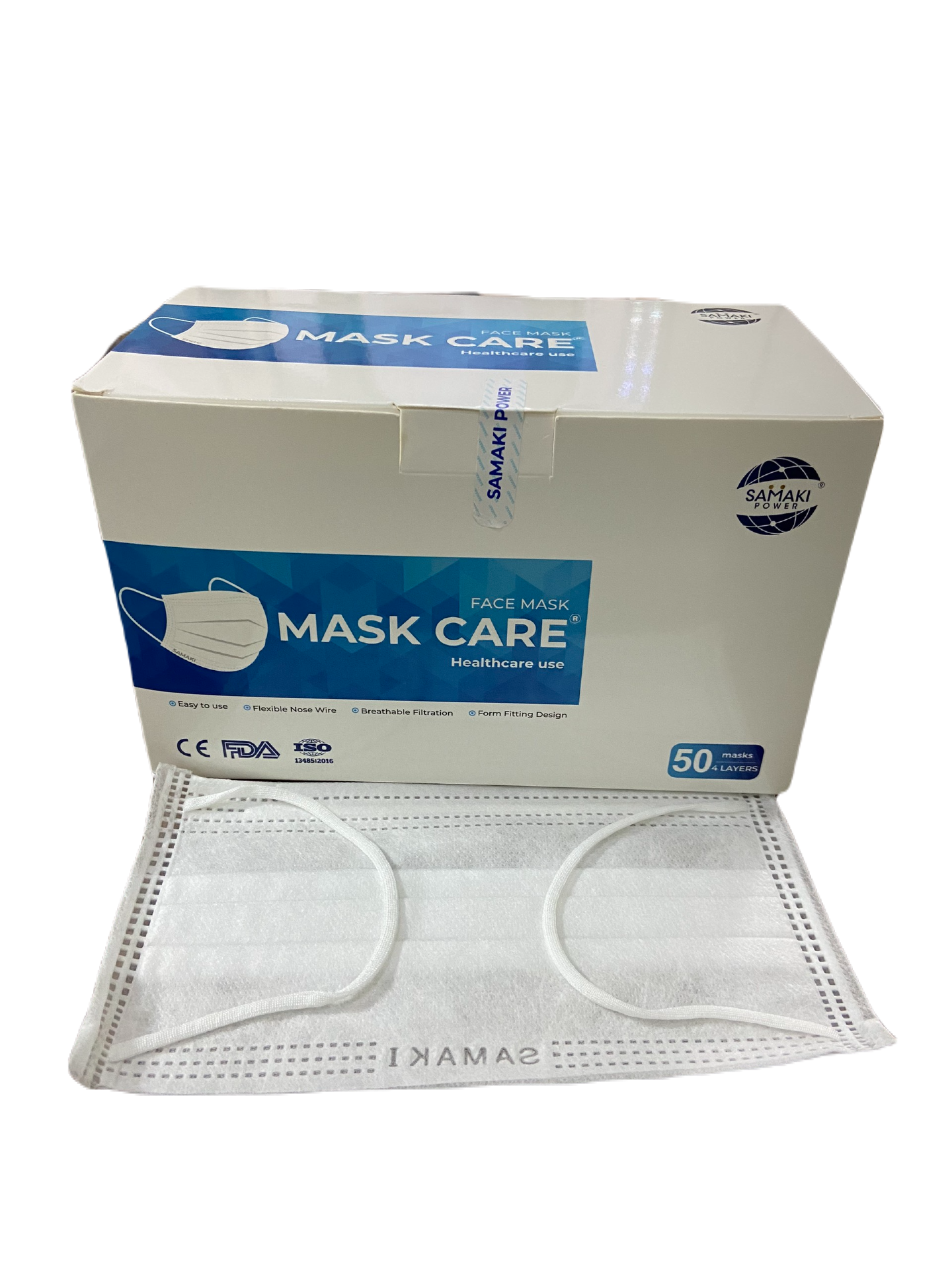 Khẩu trang 4 lớp Mask Care Samaki (h/50c)