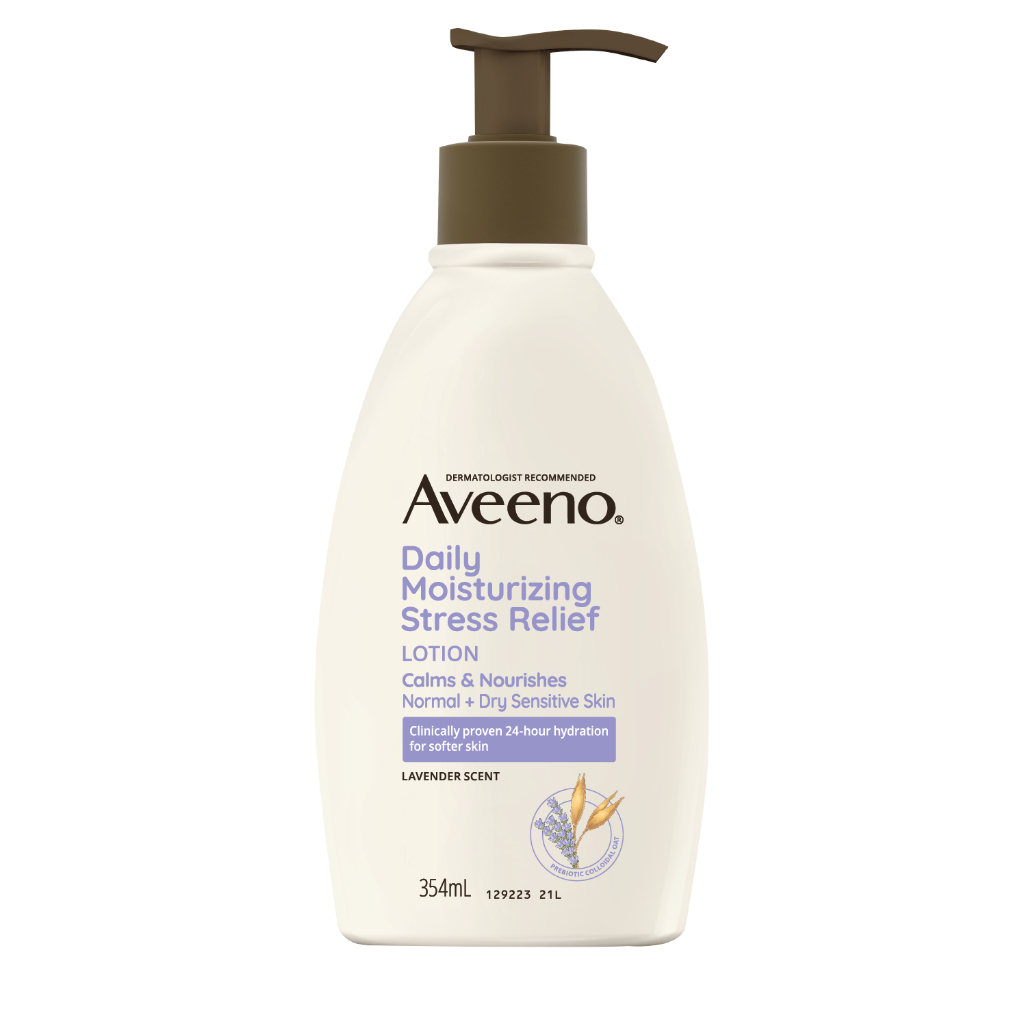 Sữa dưỡng thể hương lavender Aveeno Stress Relief (c/354ml)