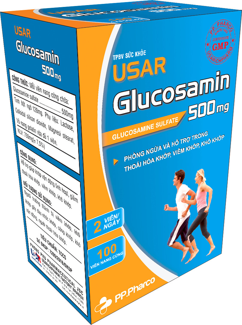 Glucosamin 500mg usarichpharm (h/100v)