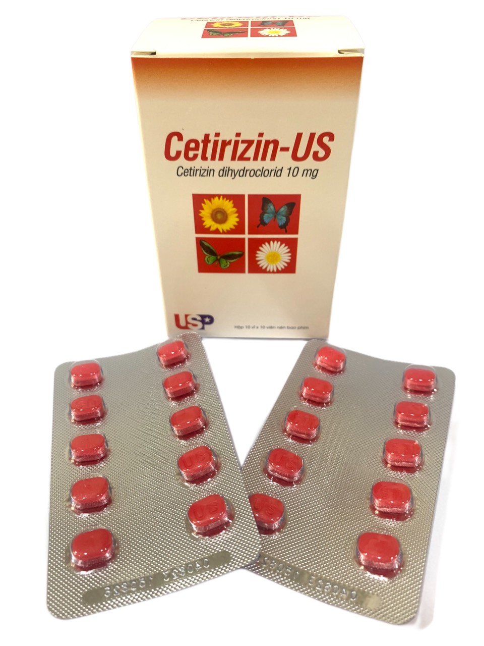 Cetirizin Us Cetirizin 10mg Usp (h/100v)