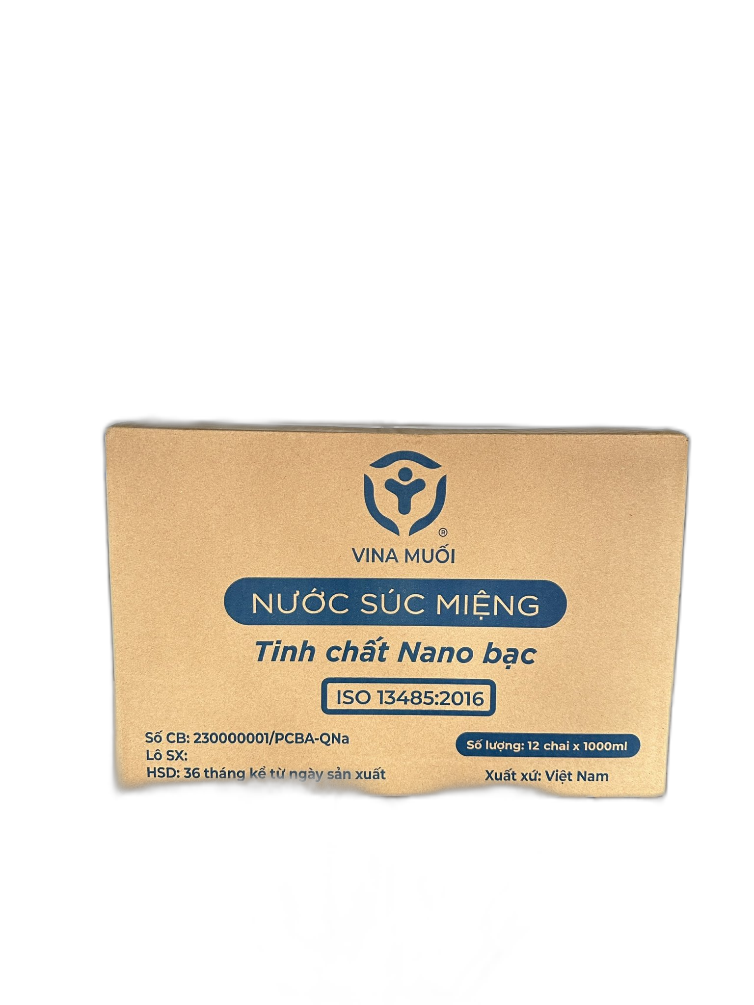 Nước súc miệng Vina Muối Nano Bạc Phú Toàn (Thùng/12c/1000ml)-1