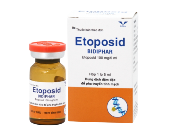 Etoposid 100mg/5ml bidiphar (c/5ml)