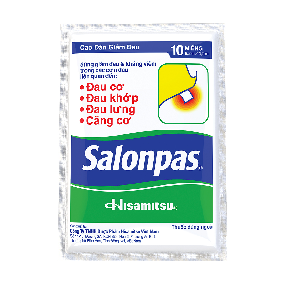 Salonpas dán hisamitsu (h/24g/10m)