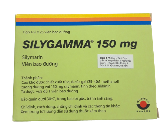 Silygamma 150mg Worwag Pharma (h/100v)