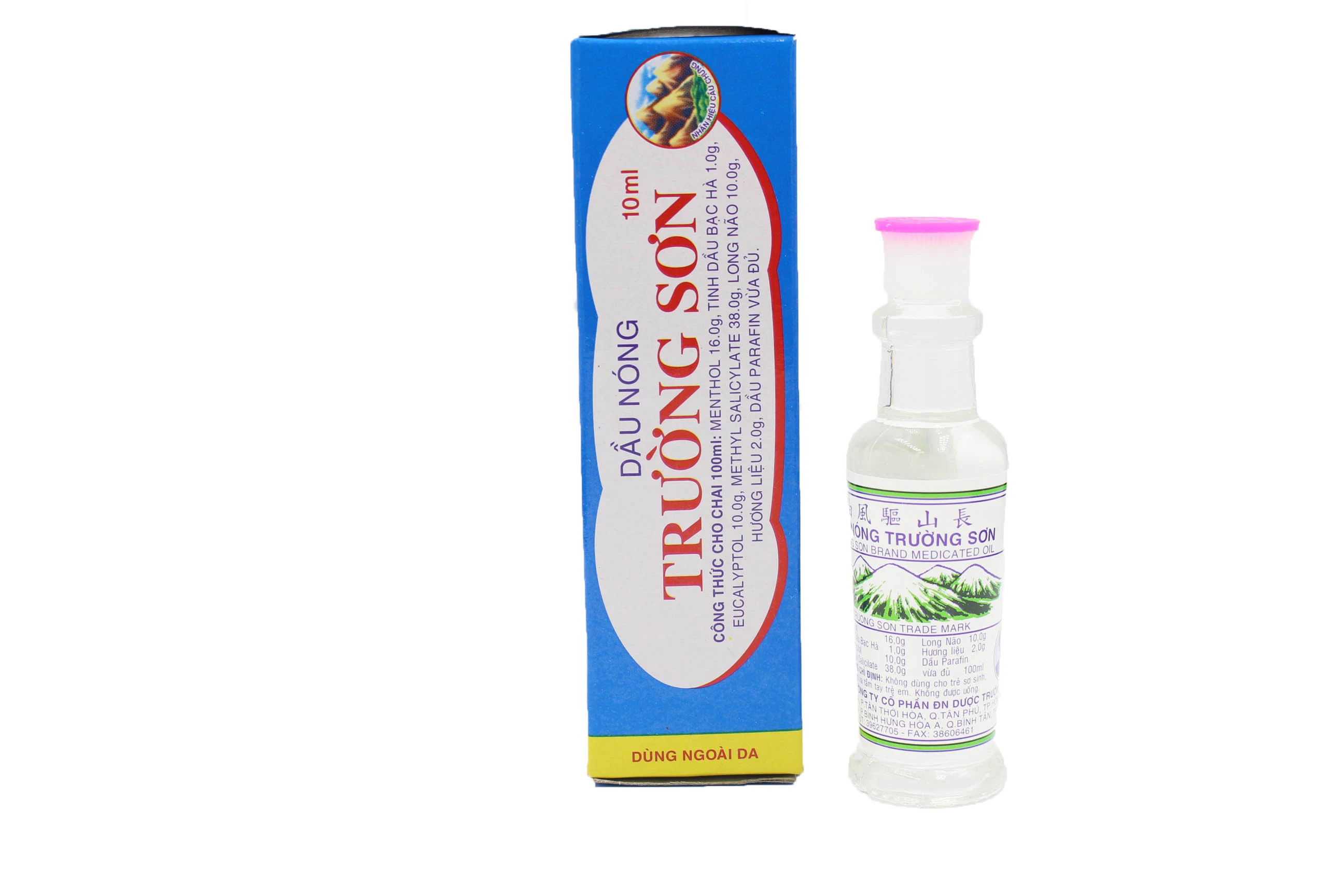 Dầu nóng trường sơn (h/10c/10ml) (hộp lớn)-2