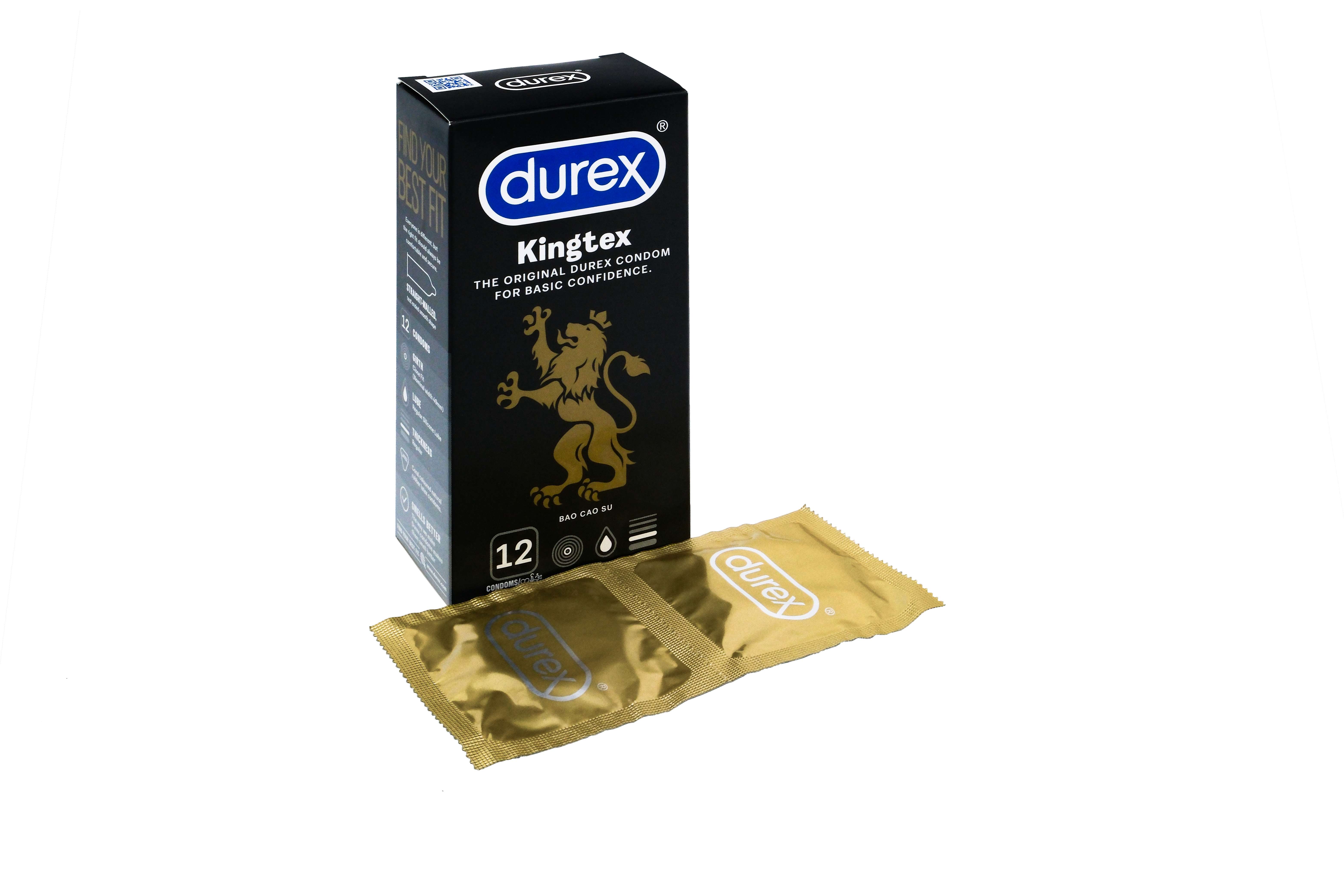 Bao cao su Durex Kingtex (h/12c)