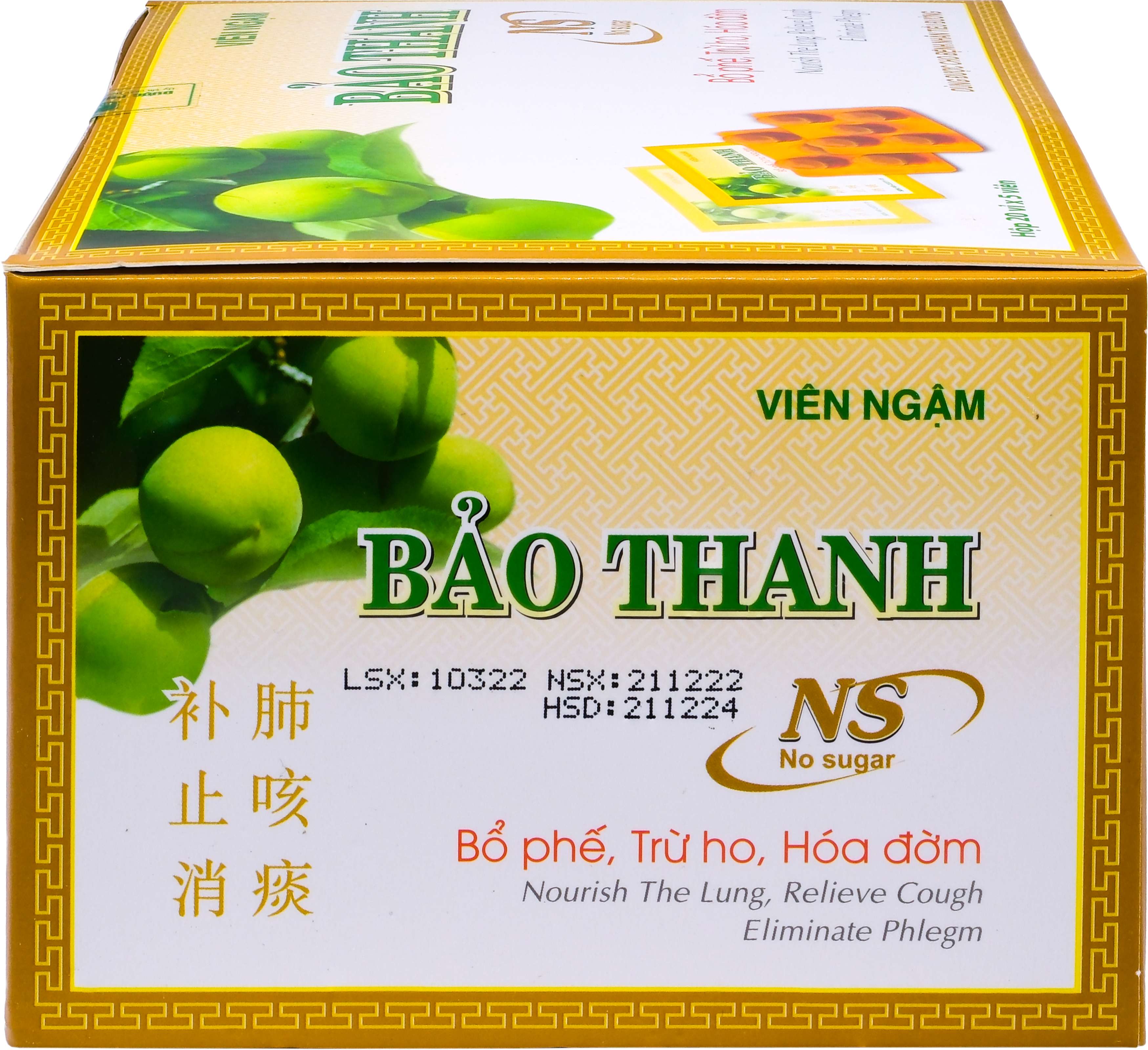 Bảo Thanh ngậm vàng Hoa Linh (h/100v)-5